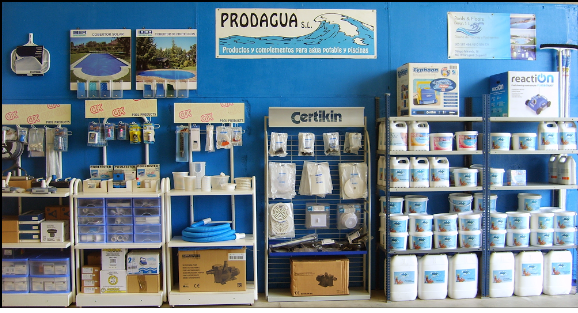 Prodagua productos químicos para piscina